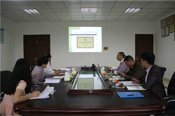 集团通过“全国循环经济彩运网中心”现场考察评审