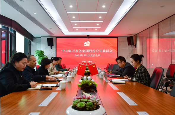 彩运网集团党委召开2025年第1次党委会议
